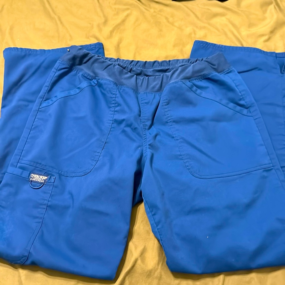 Galaxy Blue M Scrub pants